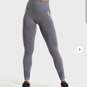 Gymshark energy + seamless grey leggings size M